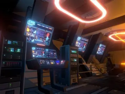 Scifi Kit Vol 3 Low-poly 3D model