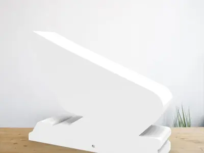 Motocyclette Honda Logo  Lamp 3D print model