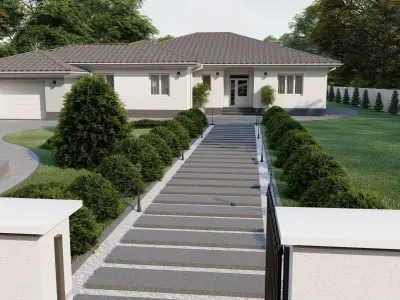 House 09 Exterior 3D model