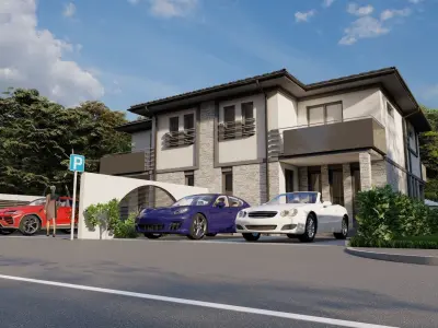 House 20 Exterior Low-poly 3D model