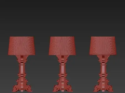 Kartell BOURGIE 3D model