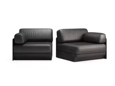 DS 76 3 Seater Sofa and Modules 3D model