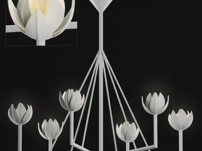 Alberto Chandelier 3D model