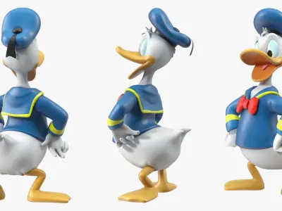  Movie and Television Characters Rigged for Cinema 4D Collection 3 