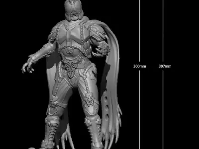 Kamen Rider 555 Character - Arch Orphnoch 3D print model 3D print model