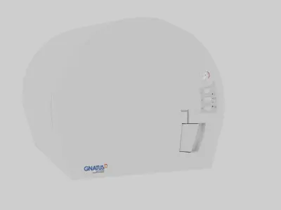 Medical - GNU Autoclave 3D Model Low-poly 3D model
