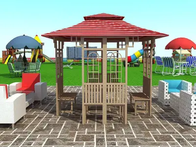 Garden Collection 3D model
