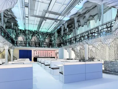 Business - Retail - Shop - 9416 3D model
