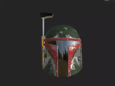 Boba Fett Helmet 3D model