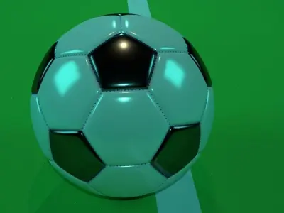 Soccer Ball 3D model