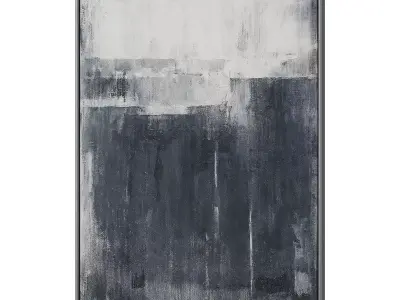 Abstract Painting Frame set 3D model 746