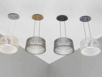 Pendant Ceiling Light P176 3D model