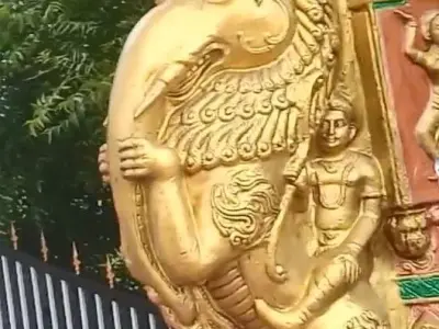 madurai marriage hall yali statue in  statues photogrammetry 3D model