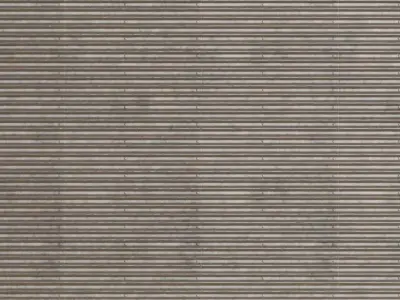 Silver Metal Corrugated PBR Seamless Texture