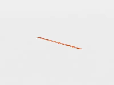 Road gap connector Low-poly 3D model