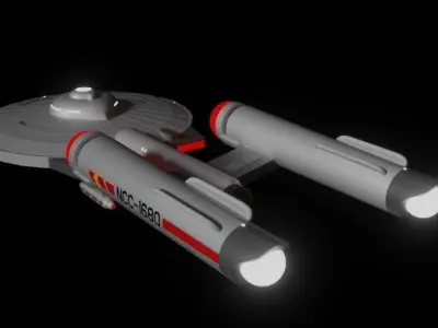 Leopard Class Corvette 3D model