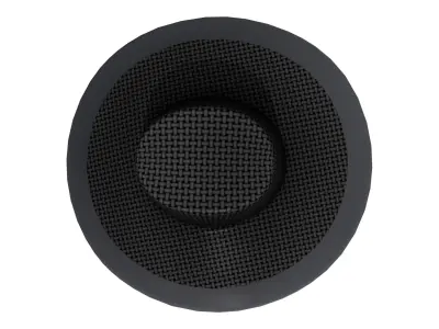 Black Floppy Hat Low-poly 3D model