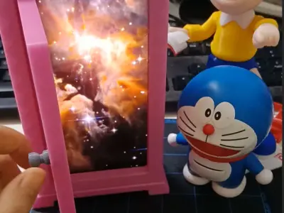 Anywhere Door Doraemon - iPhone 15 Pro Max Dock and Display 3D print model