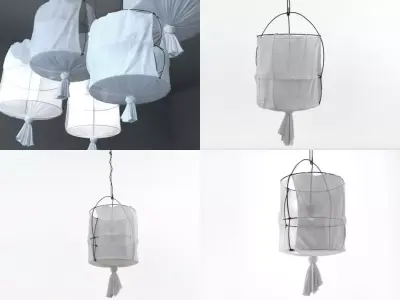 Koushi Lamp 3D model