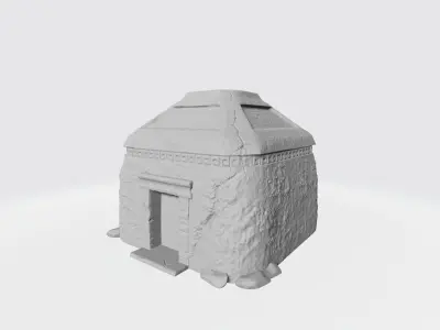 Temple of Maya 3D print model