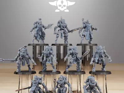 Scavenger Junkbots Builder Kit 3D print model