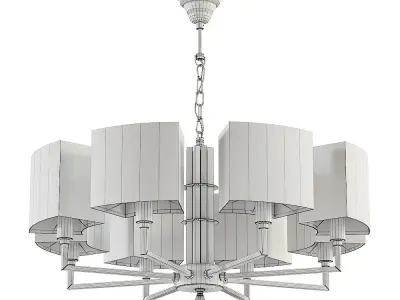 Maytoni Metropolitan H015PL-08G chandelier 3D model