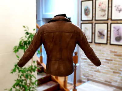 Meta-Human Jacket Low-poly 3D model