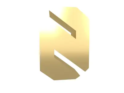 Sci-Fi Number 0 v1 009 Low-poly 3D model