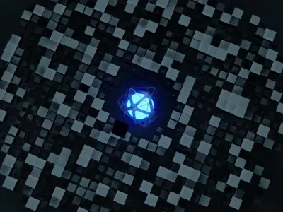 Cool Central Reactor Animation  3D model