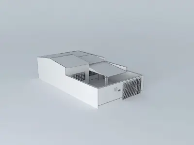 Garage exterior Free 3D model