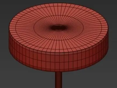 Sculptural Glass Globe 7 Light 3D model purchase