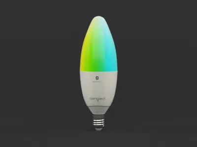 Bulb Collection edison smart light 3D model