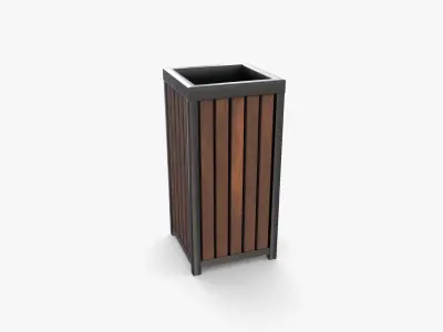 Trash can v6 3D model