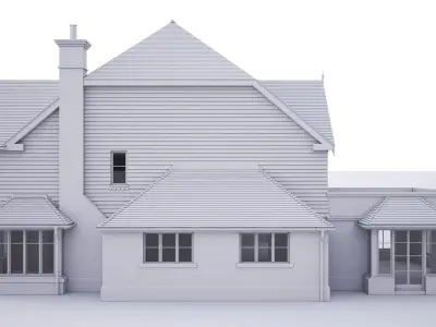 British House Hayesgreen Plot2 3D model