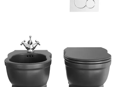 GSG Ceramic Design Time Wall-Hung WC 3D model