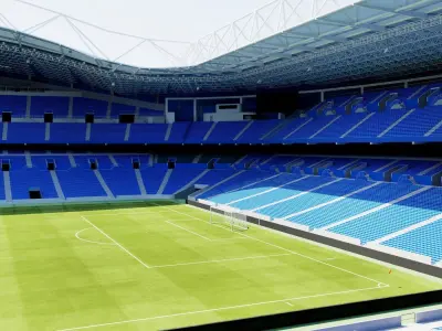 Reale Arena - Anoeta Stadium - San Sebastian Spain 3D model