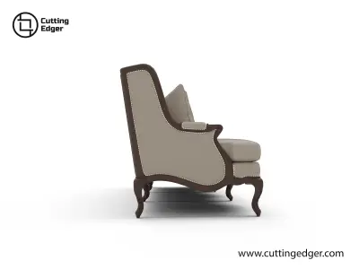Luxurious Lounge Sofa 3D model