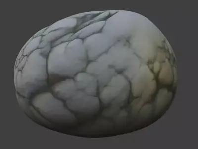 Stone Rock 3D Model 3D model purchase