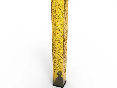 Loft-style tube lamp 3D model