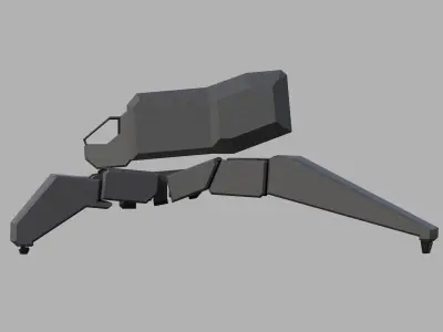 Mech Base Mesh 3D model
