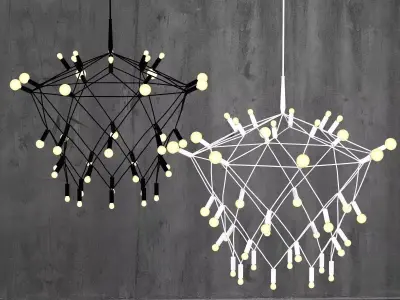 Orbit Chandelier 3D model