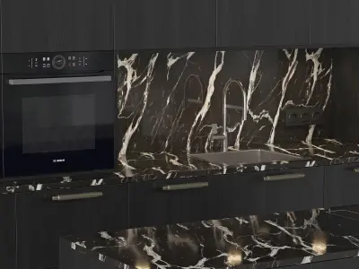 Kitchen 28 3D model purchase
