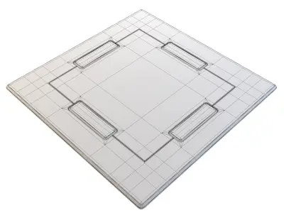 Space Station Floor - Small 3D model