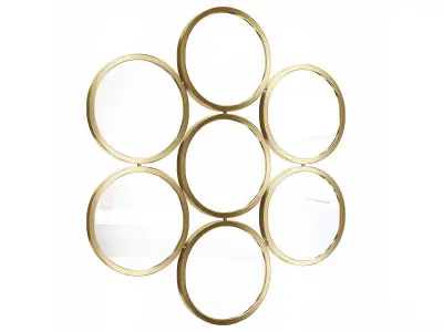 Mirror in a metal frame GZ-M1071 3D model