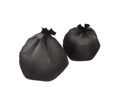 Trash Bag Free low-poly 3D model