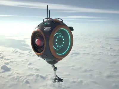 SciFi Probe Drone  3D model
