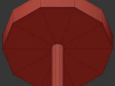 Grote chandelier - clear glass globes 3D model