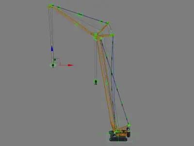  LIEBHERR LR1160 Rigged Crawler Crane 