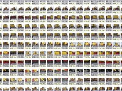 Reference OLD BULLDOZER about 500 MB photos Texture