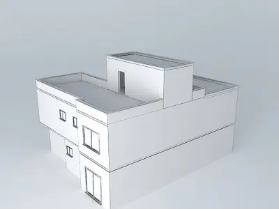 Villa New Free 3D model